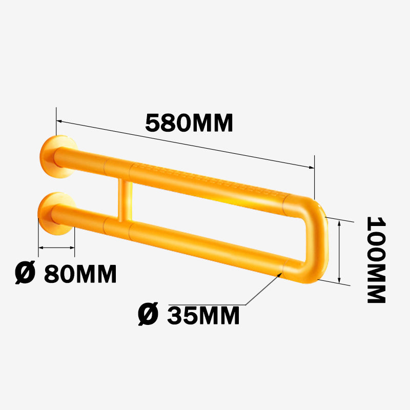 【Wall】Doreen Brand Stainless Steel ABS Grab Bars, Flip Up Toilet Grab Bar, Wall Mount Handicap Grab Rails, Reinforced Foldable Safety Grab Bars For The Elderly, Pregnant  And Disabled,  Wall Mounted Bathroom Shower Safety Support Rods