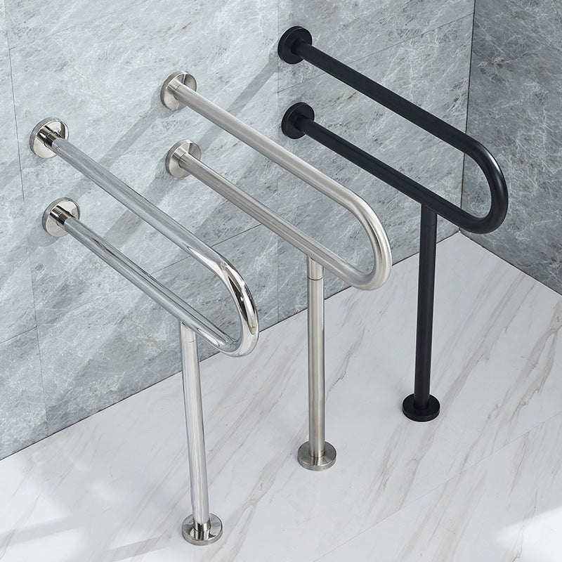 【Wall】Doreen Stainless Steel U-shaped Grab Bar, Bathroom Grab Bar, Accessible Grab Bar, Reinforced Foldable Safety Grab Bars for the elderly, pregnant  and disabled, thickened and stable metal Grab Bar, wall mounted bathroom shower safety support rods