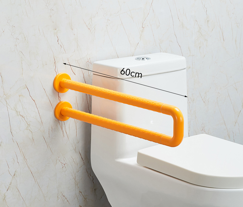 【Wall】Doreen Brand Stainless Steel ABS Grab Bars, Flip Up Toilet Grab Bar, Wall Mount Handicap Grab Rails, Reinforced Foldable Safety Grab Bars For The Elderly, Pregnant And Disabled, Wall Mounted Bathroom Shower Safety Support Rods