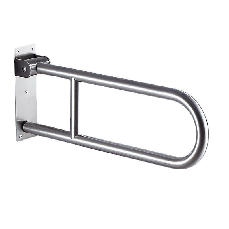 【Wall】Doreen Stainless Steel U-shaped Grab Bar, Bathroom Grab Bar, Accessible Grab Bar, Reinforced Foldable Safety Grab Bars for the elderly, pregnant,disabled, thickened and stable metal Grab Bar, wall mounted bathroom shower safety support rods