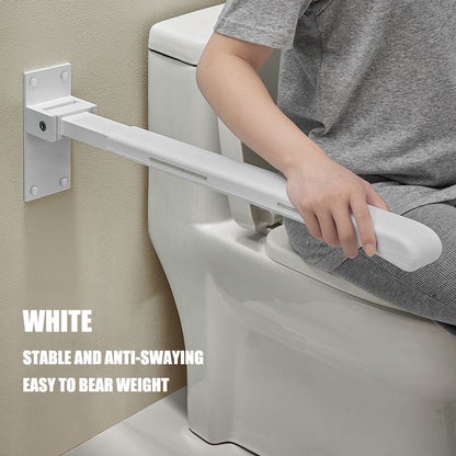 【Wall】Doreen Folable Handle Wall Mounted Safety Anti-Slip Thicken Toilet Grab Flip Up Grab Bars for Elderly Bathroom
