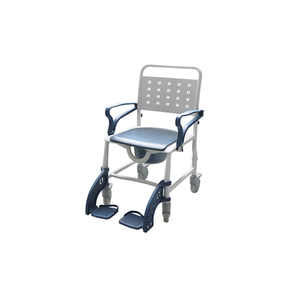 【Wheel】Toilet Wheels，Bath Chair, Quick-Dismantling 24-Inch Large Tires,Both Indoor And Outdoor Use, Waterproof  Dirt-Resistant, Stable  Plastic Functional Four-In-One Wheelchair