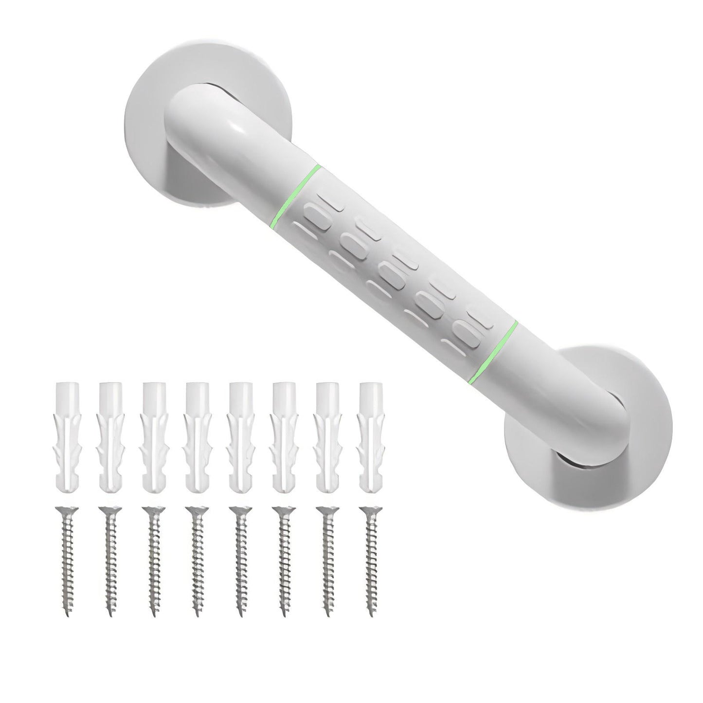 【Wall】Doreen Series Grab Bar Suitable For The Elderly And Disabled. Non-Slip And Waterproof, White/Yellow ,Optional Multiple Sizes ,Load Capacity Reach To 300Kg