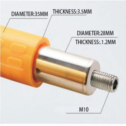 【Wall】Doreen Series Grab Bar Suitable For The Elderly And Disabled. Non-Slip And Waterproof, White/Yellow ,Optional Multiple Sizes ,Load Capacity Reach To 300Kg