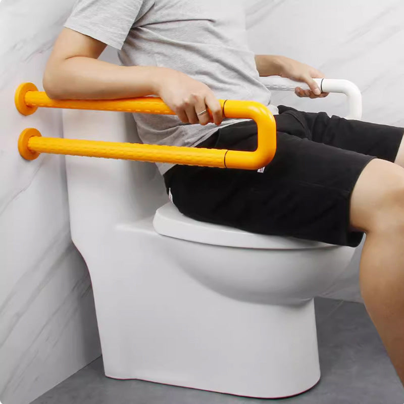 【Wall】Doreen Brand Stainless Steel ABS Grab Bars, Flip Up Toilet Grab Bar, Wall Mount Handicap Grab Rails, Reinforced Foldable Safety Grab Bars For The Elderly, Pregnant  And Disabled,  Wall Mounted Bathroom Shower Safety Support Rods