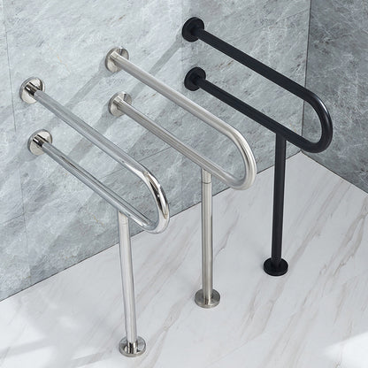 【Wall】Doreen Stainless Steel U-shaped Grab Bar, Bathroom Grab Bar, Accessible Grab Bar, Reinforced Foldable Safety Grab Bars for the elderly, pregnant  and disabled, thickened and stable metal Grab Bar, wall mounted bathroom shower safety support rods