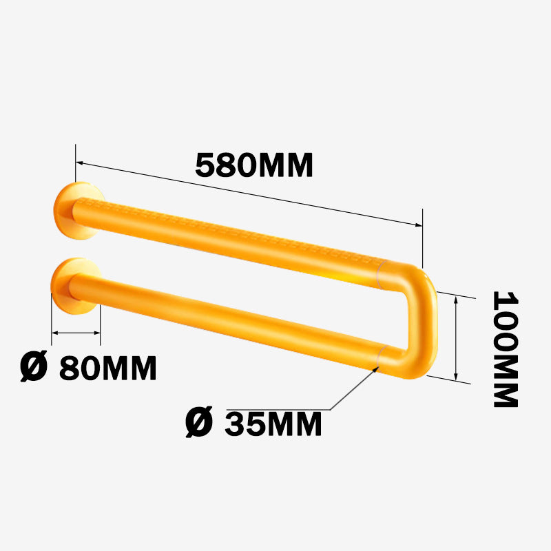 【Wall】Doreen Brand Stainless Steel ABS Grab Bars, Flip Up Toilet Grab Bar, Wall Mount Handicap Grab Rails, Reinforced Foldable Safety Grab Bars For The Elderly, Pregnant  And Disabled,  Wall Mounted Bathroom Shower Safety Support Rods