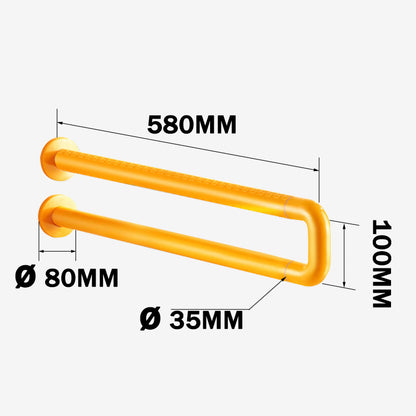 【Wall】Doreen Brand Stainless Steel ABS Grab Bars, Flip Up Toilet Grab Bar, Wall Mount Handicap Grab Rails, Reinforced Foldable Safety Grab Bars For The Elderly, Pregnant  And Disabled,  Wall Mounted Bathroom Shower Safety Support Rods