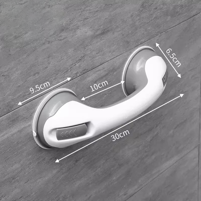 【Suction Cup】Grab Bars for Bathroom，Shower Handle，Grab Bars for Bathtub and Shower，Safety Handrail Support for Tub，Handicap，Elderly，Senior Assistance，Non-Slip，Suction cup，no drilling required